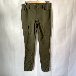 Prana Olive Straight Leg Cargo Pants